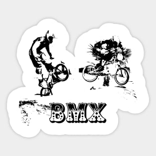 bmx racing Sticker